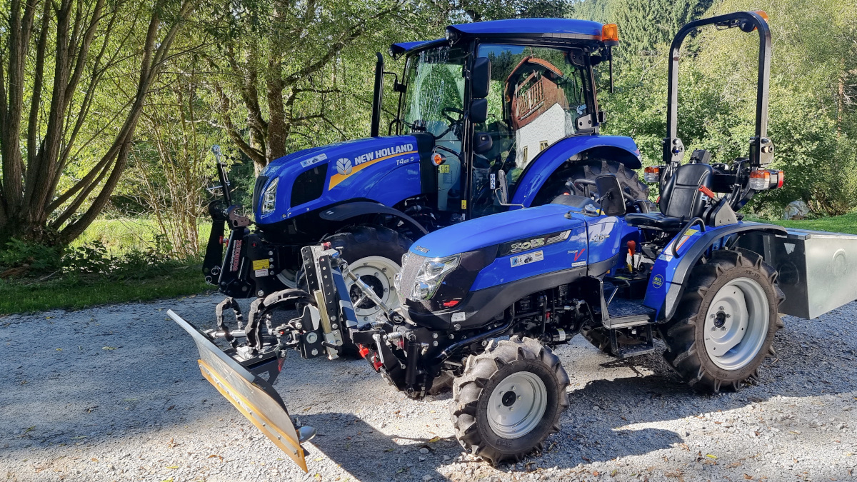 Neuer Traktor für den Winterdienst